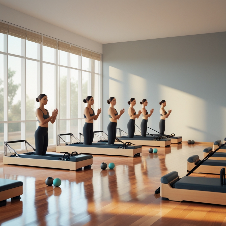 Pilates class at Brightivera