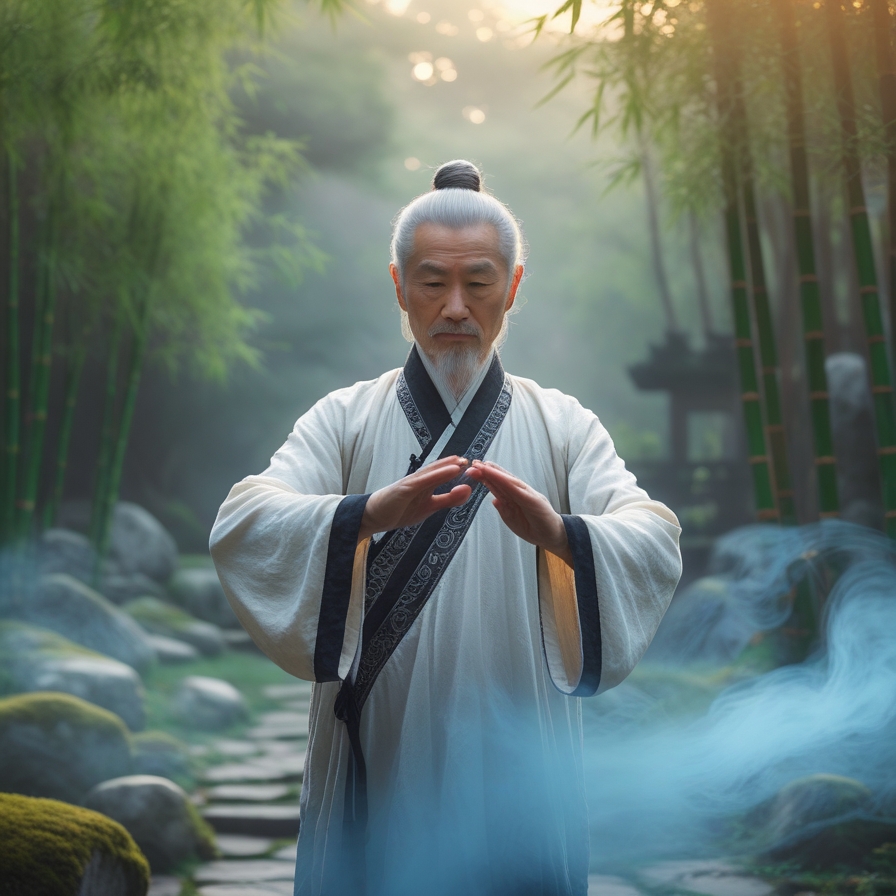 Tai Chi practice at Brightivera